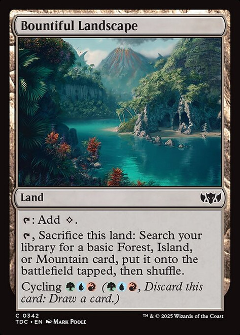 Bountiful Landscape (TDC) (#342)