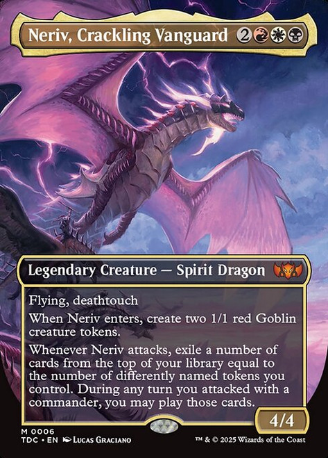 Neriv, Crackling Vanguard (TDC) (Borderless) (#6)