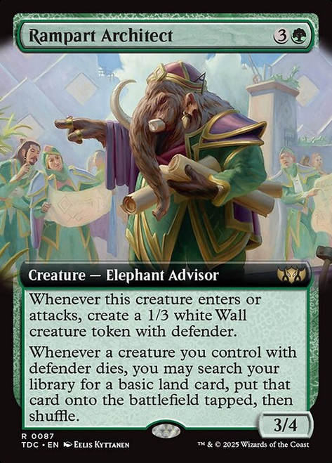 Rampart Architect (TDC) (Extended Art) (#87)