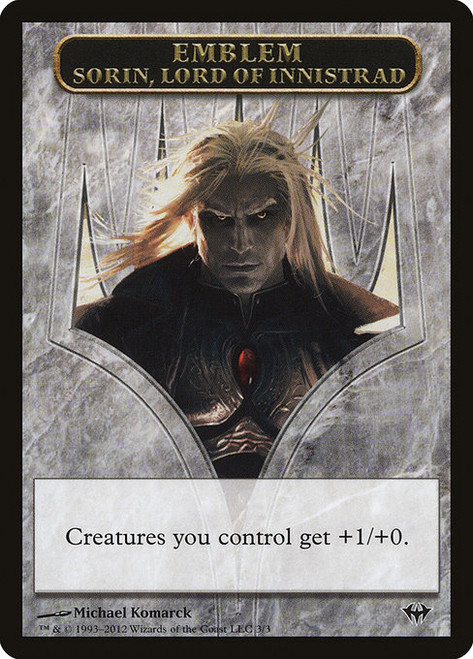 Sorin, Lord of Innistrad Emblem (TDKA) (#3)