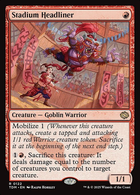 Stadium Headliner (TDM) (Foil) (#122)