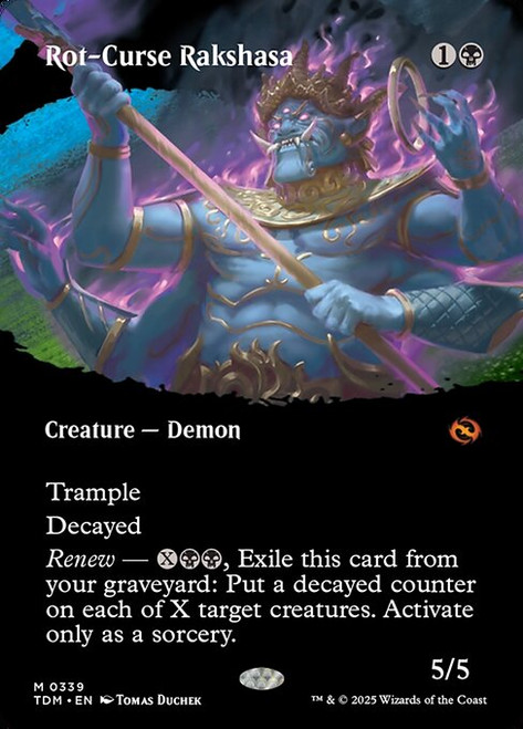 Rot-Curse Rakshasa (TDM) (Full Art) (#339)
