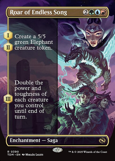 Roar of Endless Song (TDM) (Foil) (Full Art) (#390)