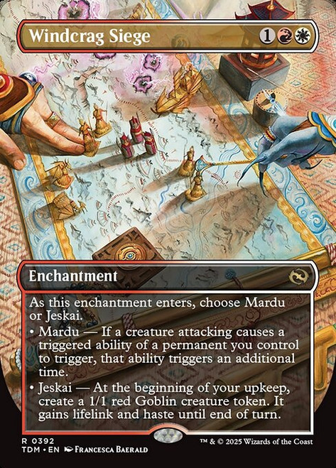 Windcrag Siege (TDM) (Foil) (Full Art) (#392)