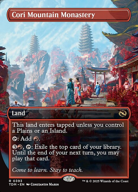 Cori Mountain Monastery (TDM) (Full Art) (#393)