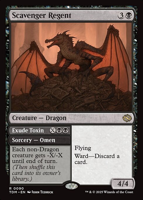 Scavenger Regent // Exude Toxin (TDM) (Foil) (#90)
