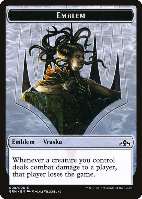 Vraska, Golgari Queen Emblem (TGRN) (#8)