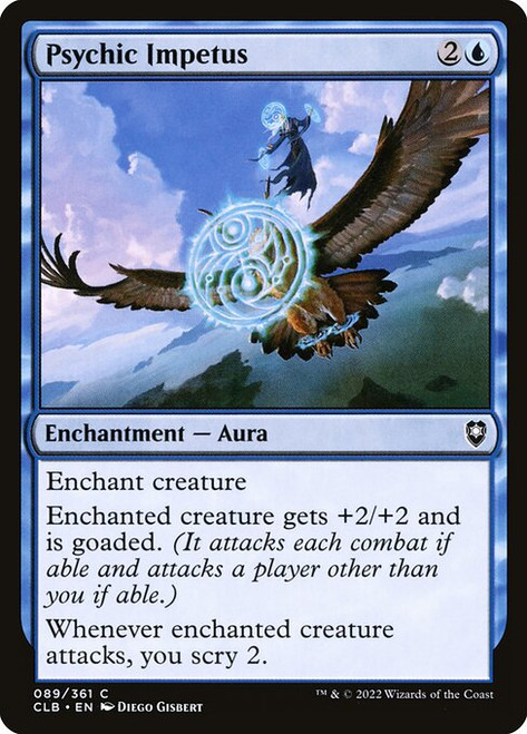 Psychic Impetus (CLB) (Foil) (#89)
