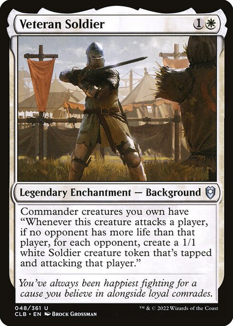 Veteran Soldier (CLB) (Foil) (#48)