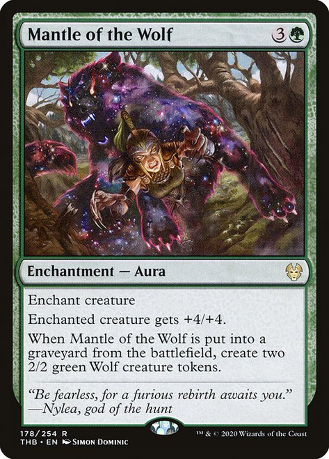 Mantle of the Wolf (THB) (Foil) (#178)