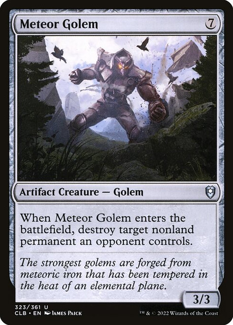 Meteor Golem (CLB) (Foil) (#323)