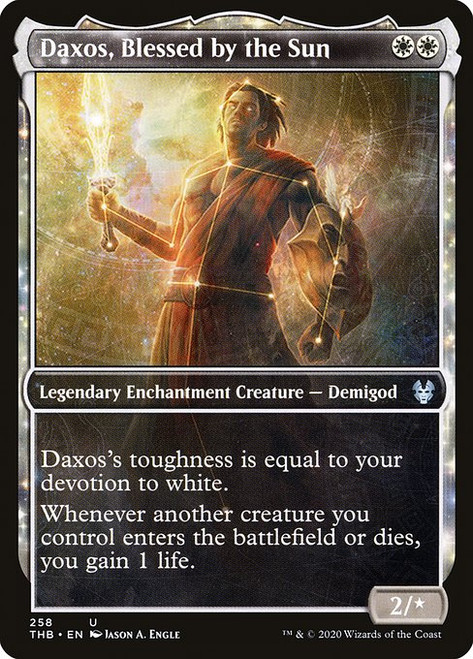 Daxos, Blessed by the Sun (THB) (Foil) (Full Art) (#258)
