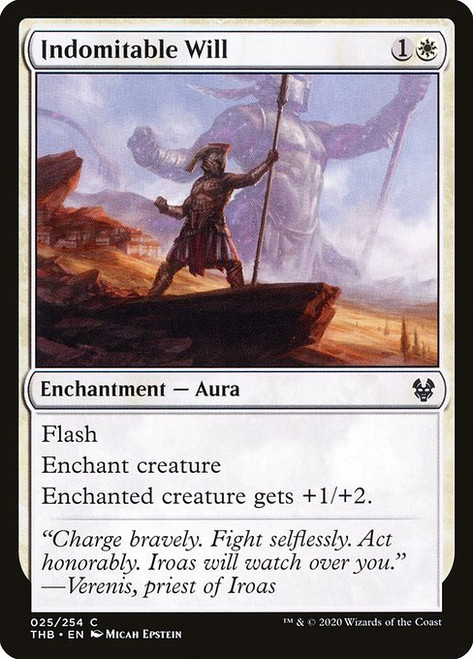 Indomitable Will (THB) (Foil) (#25)