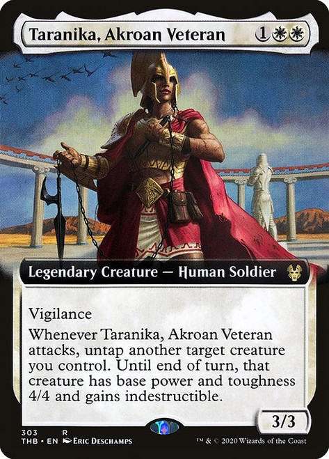 Taranika, Akroan Veteran (THB) (Extended Art) (#303)