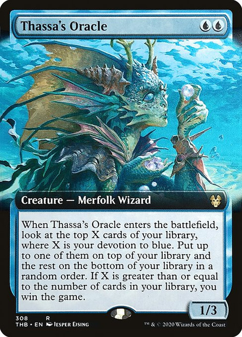 Thassa's Oracle (THB) (Extended Art) (#308)