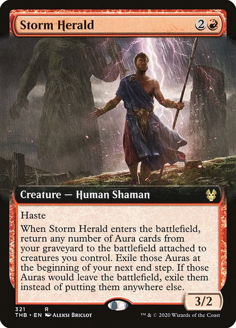 Storm Herald (THB) (Foil) (Extended Art) (#321)