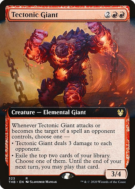 Tectonic Giant (THB) (Extended Art) (#323)