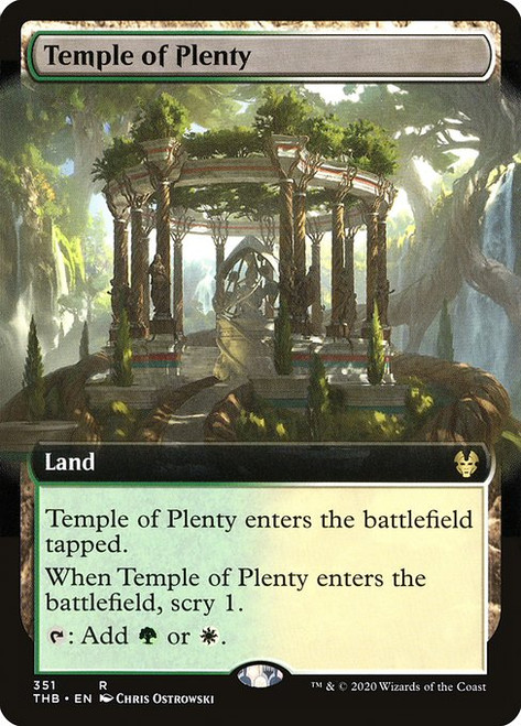 Temple of Plenty (THB) (Foil) (Extended Art) (#351)