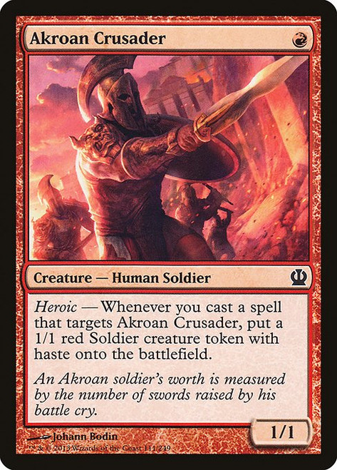 Akroan Crusader (THS) (#111)
