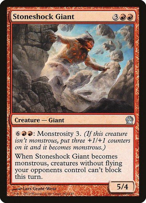 Stoneshock Giant (THS) (Foil) (#142)