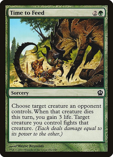 Time to Feed (THS) (Foil) (#181)