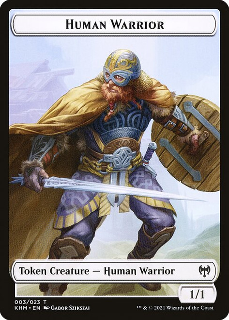 Human Warrior (TKHM) (Foil) (Full Art) (#3)
