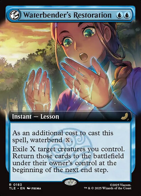 Waterbender's Restoration (TLE) (Extended Art) (#183)