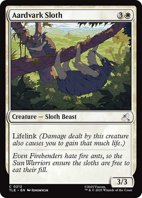 Aardvark Sloth (TLE) (#212)