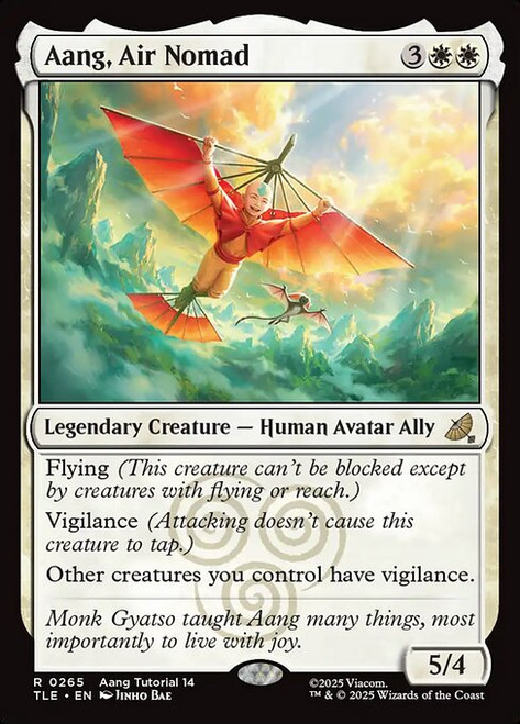 Aang, Air Nomad (TLE) (Foil) (#265)