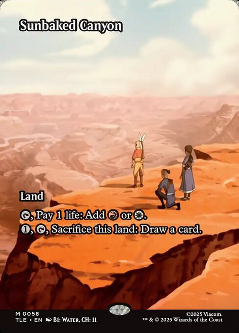 Sunbaked Canyon (TLE) (Borderless) (#58)