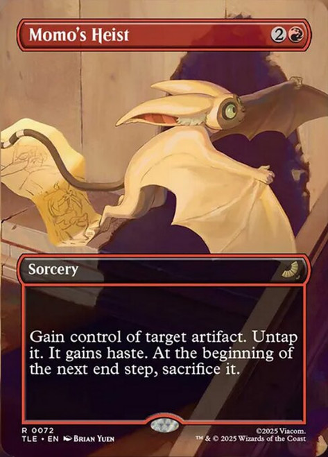 Momo's Heist (TLE) (Foil) (Borderless) (#72)