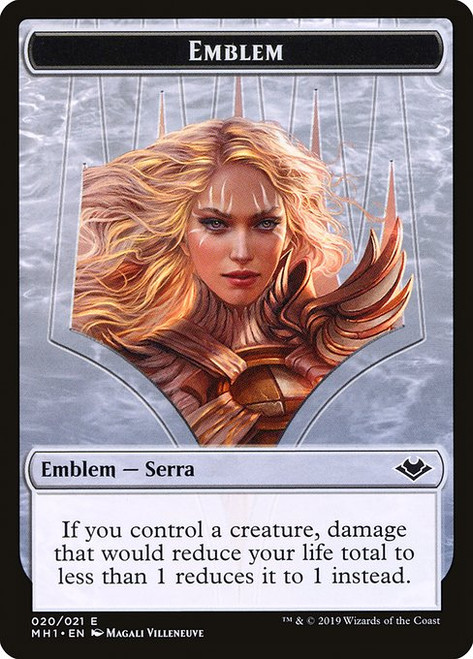 Serra the Benevolent Emblem (TMH1) (Foil) (#20)