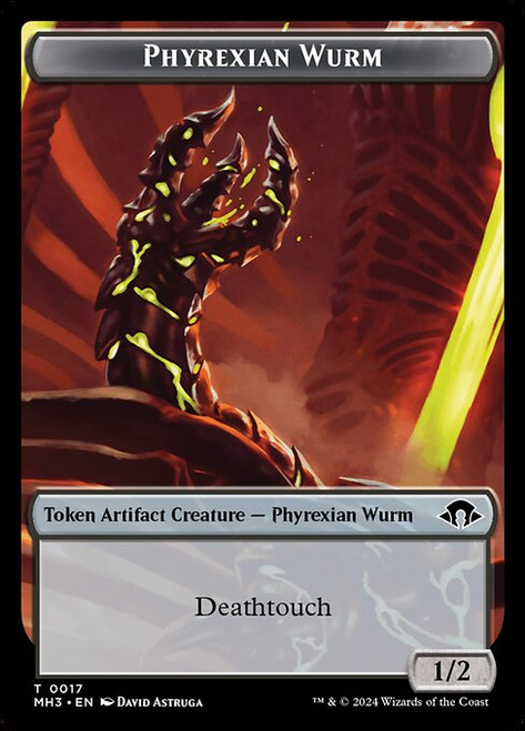 Phyrexian Wurm (TMH3) (Foil) (#17)