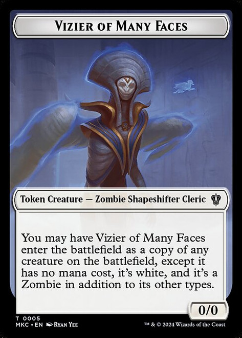Vizier of Many Faces (TMKC) (Foil) (#5)