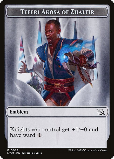 Teferi Akosa of Zhalfir Emblem (TMOM) (Foil) (#22)