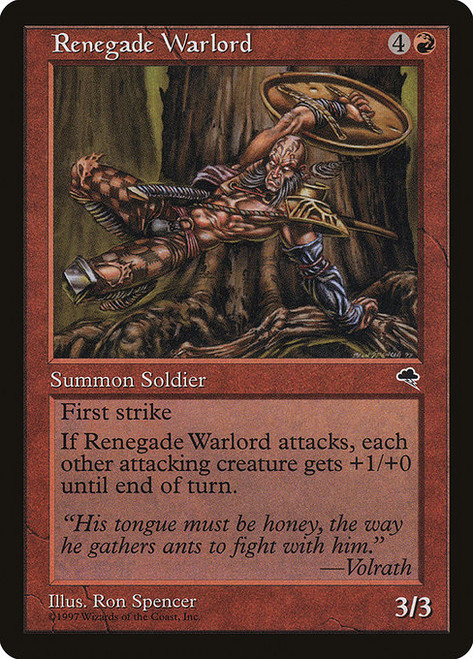 Renegade Warlord (TMP) (#197)