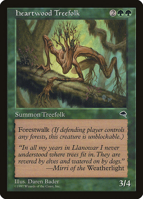 Heartwood Treefolk (TMP) (#233)