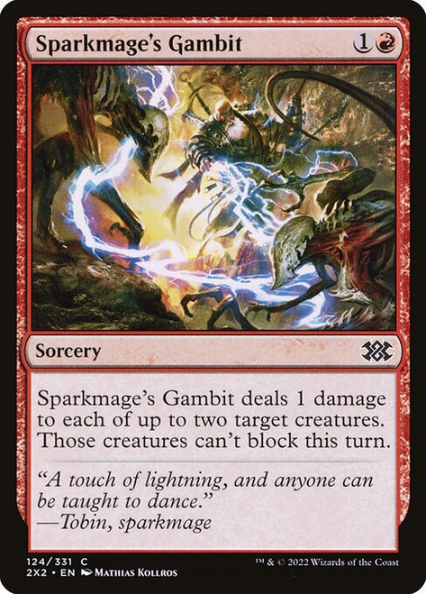 Sparkmage's Gambit (2X2) (Foil) (#124)