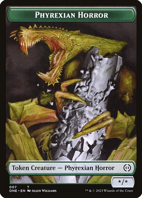 Phyrexian Horror (TONE) (Foil) (#7)