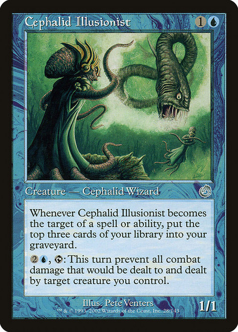Cephalid Illusionist (TOR) (Foil) (#28)