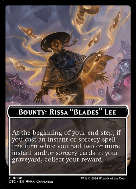 Bounty: Rissa "Blades" Lee // Wanted! (TOTC) (#38)