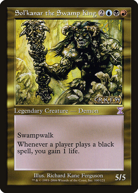 Sol'kanar the Swamp King (TSB) (Foil) (#100)