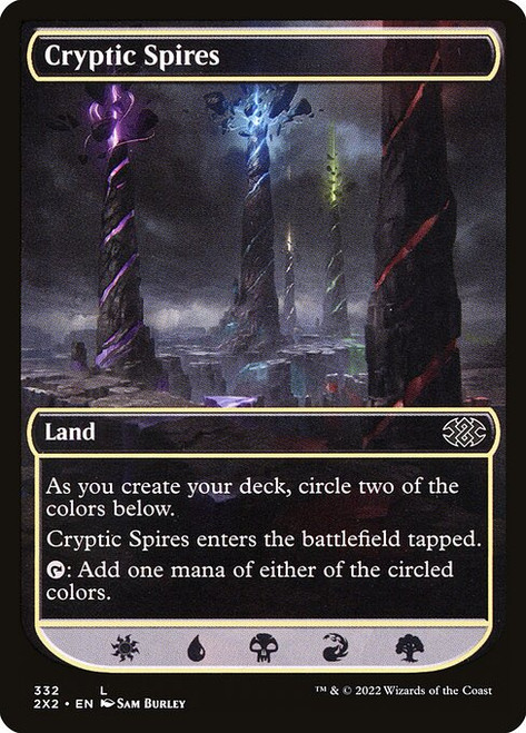 Cryptic Spires (2X2) (Full Art) (#332)