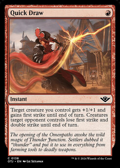 Quick Draw (OTJ) (Foil) (#138)