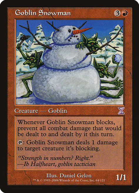 Goblin Snowman (TSB) (Foil) (#64)