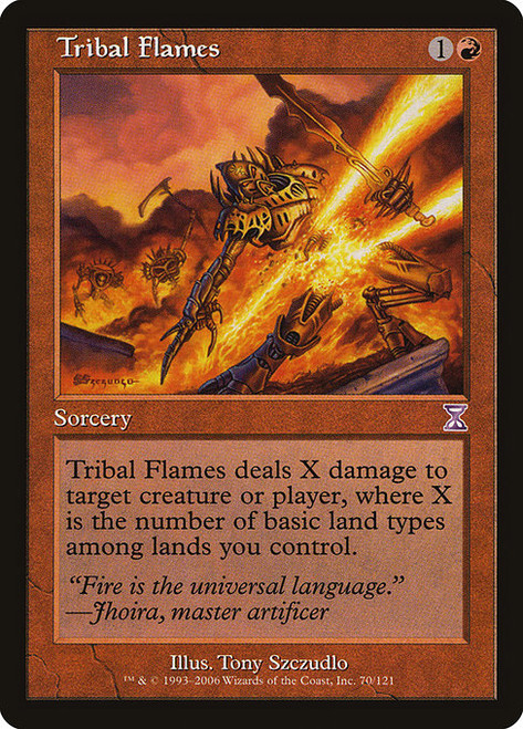 Tribal Flames (TSB) (Foil) (#70)