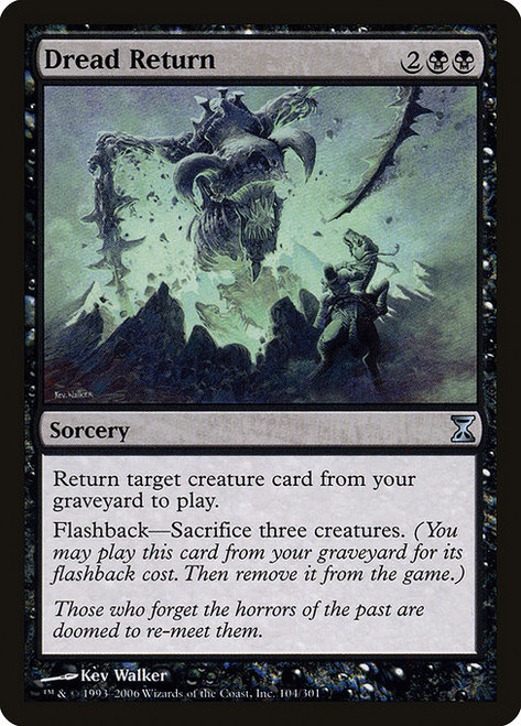 Dread Return (TSP) (Foil) (#104)