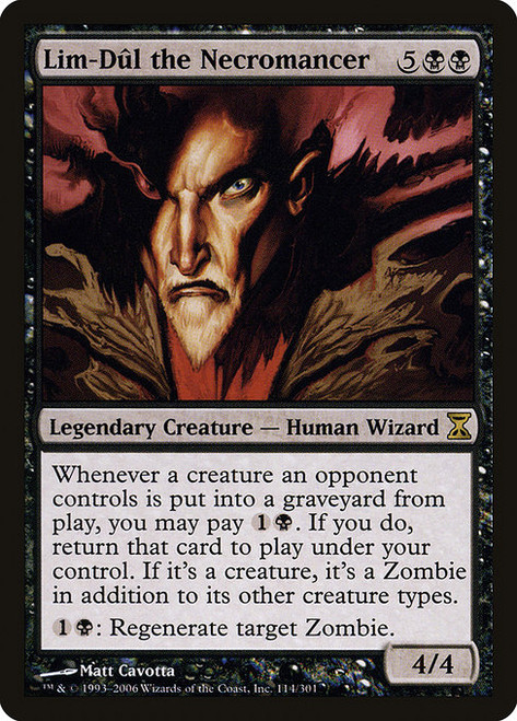 Lim-Dûl the Necromancer (TSP) (Foil) (#114)