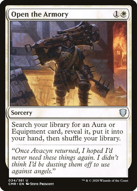 Open the Armory (CMR) (Foil) (#34)