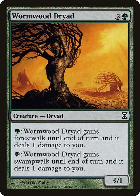 Wormwood Dryad (TSP) (Foil) (#233)